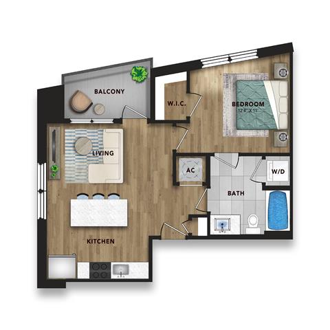 NC Charlotte HazelSouthpark p1800292 HAZELA1 2 FloorPlan