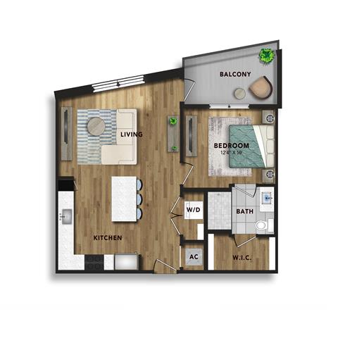 NC Charlotte HazelSouthpark p1800292 HAZELA2 2 FloorPlan