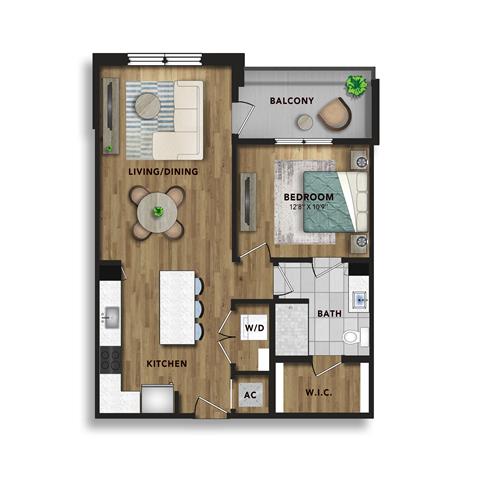 NC Charlotte HazelSouthpark p1800292 HAZELA3 2 FloorPlan