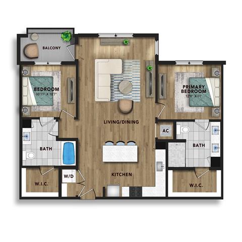 NC Charlotte HazelSouthpark p1800292 HAZELB4 2 FloorPlan