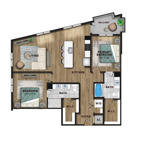 NC Charlotte HazelSouthpark p1800292 HAZELB6 2 FloorPlan