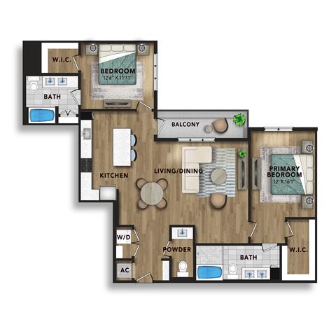 NC Charlotte HazelSouthpark p1800292 HAZELB7 2 FloorPlan