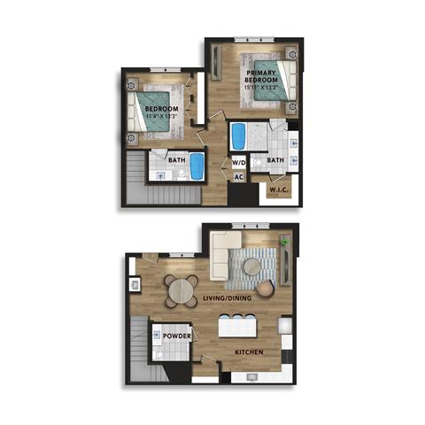 NC Charlotte HazelSouthpark p1800292 HAZELTHA 2 FloorPlan